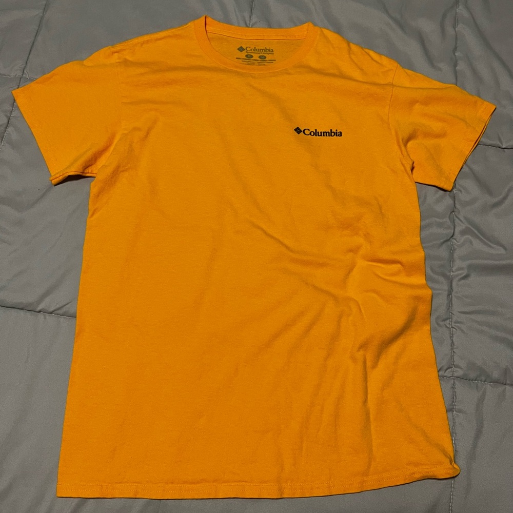 Yellow Columbia shirt